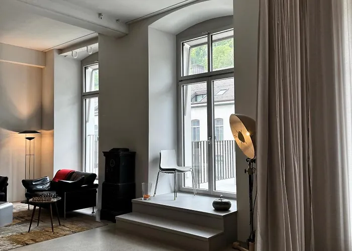 Apartman Design Loft In Ehemaliger Spinnerei Mels